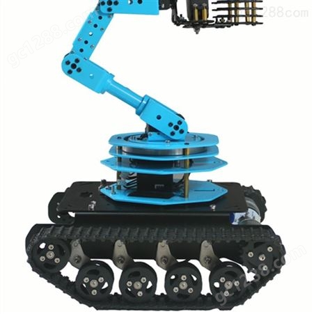 工业机器人履带式窥视镜三维模型SW,UG,KS犀牛设计图纸机械手臂