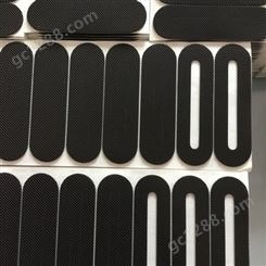 自拍杆黑色网格橡胶脚垫 防滑格子垫 浙江摄影器材配件 橡胶垫