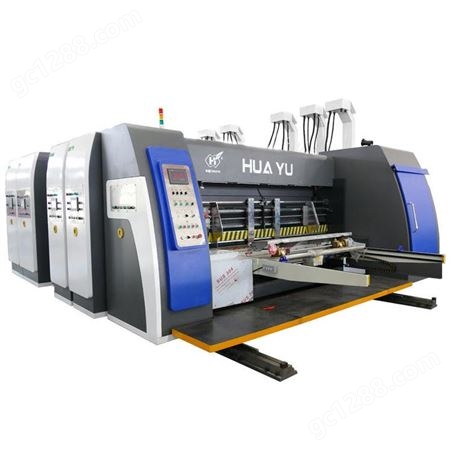 华誉HY-C1224 纸箱印刷机械设备 纸箱水墨双色印刷机 开槽机