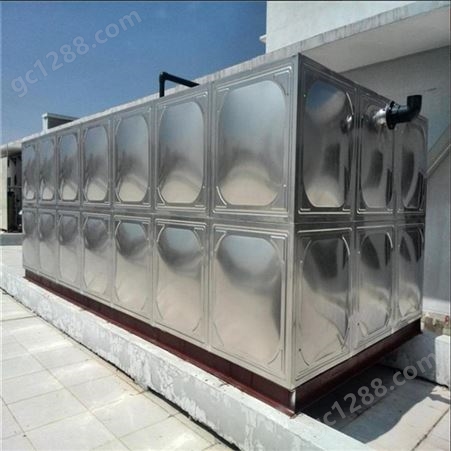 不锈钢焊接水箱 不锈钢消防水箱 方形组合式水箱 耐高温 耐腐蚀