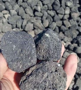 火山石厂家供应园林绿化污水处理火山石颗粒火山岩