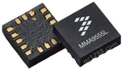 NXP 振动、接近、位移传感器 MMA9555LR1 加速计 X，Y，Z 轴 ±2g，4g，8g 1.9Hz ~ 244Hz 16-LGA（3x3）