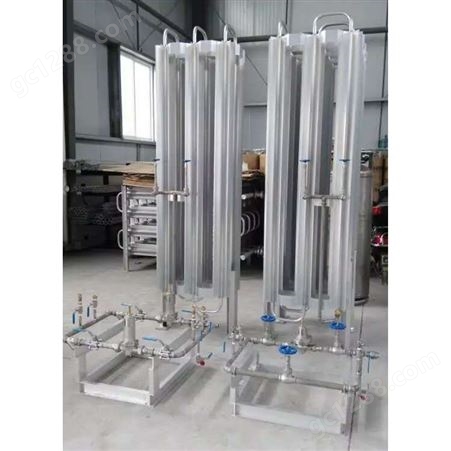 低温液体汽化器厂商 石家庄铝合金 空温式汽化器