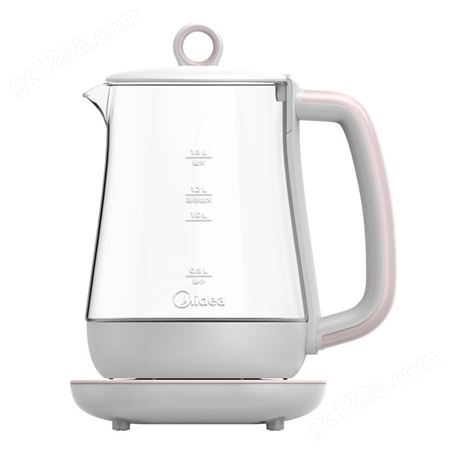 美的 MK-GE1531养生壶1.5L电热水壶多功能花茶壶电茶壶煮茶器玻璃