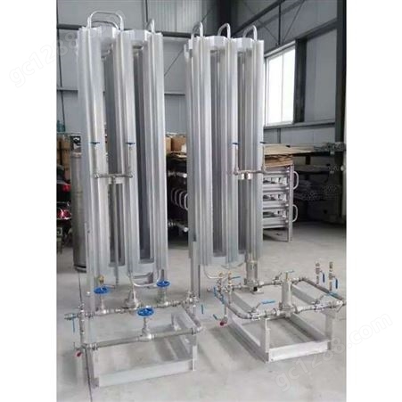 徐州 低温液体汽化器厂家批发-空温式液氮汽化器 成都华能