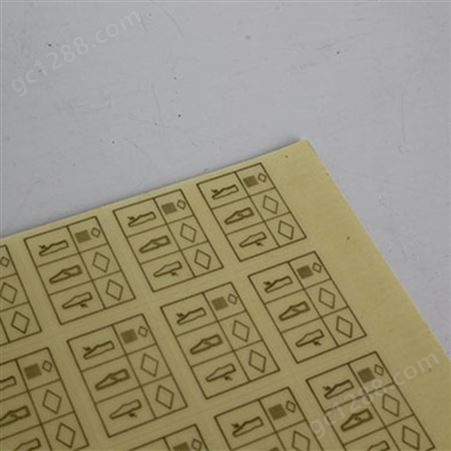 铜版纸不干胶粘性强 透明衣服尺寸标贴数字标签商标 厂家定制批发