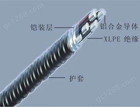 山东安伦牌YJLHV(TC90)-0.6~35KV非铠装铝合金电缆 中高压铝合金电力电缆