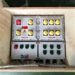 9回路带总开防爆配电箱BXM（D）51-9K 油罐区防爆电源检修箱定做
