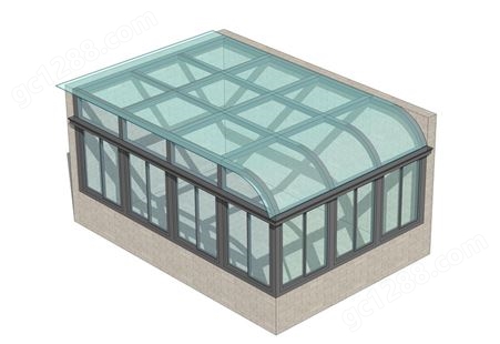 鸿森莱卡欧式断桥铝门窗阳光房 室外工程铝合金推拉窗订制