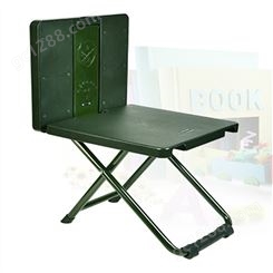 新材料折叠作业桌椅 手提式吹塑折叠椅 户外便携式折叠椅