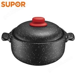 苏泊尔(SUPOR)砂锅陶瓷煲3.0L 星星石不粘煲汤锅 燃气专用TB30N1