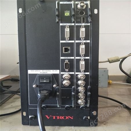 VTRON大屏幕维修威创DLP屏保养系统调试