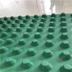 恒瑞通高密度聚乙烯防护排水板凹凸塑料疏水板厂家批发