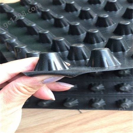 恒瑞通抗老化HDPE蓄排水板定制凹凸型塑料蓄排水板