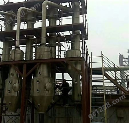 琼山转让二手1.5吨mvr钛材蒸发器  安装调试  二手钛材蒸发器 大量回收二手蒸发器