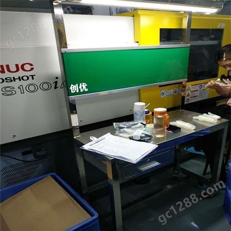 车间不锈钢工作台_QC操作台_品检作业台_质量检测台包装台创优包安装