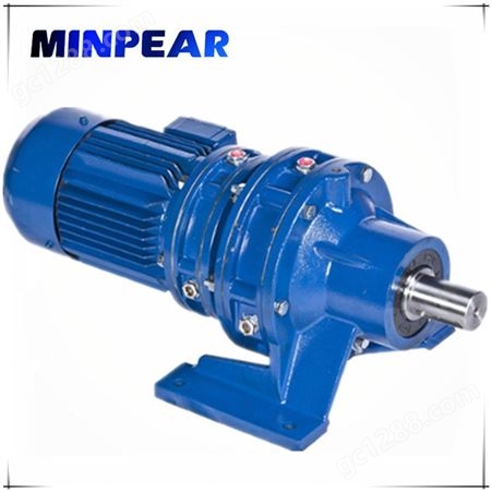 MINPEAR明牌 现货供应 机械设备用 摆线针轮减速机 X2-0.75KW-19KW 减速器0.75KW减速电机