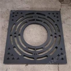 工匠 厂家生产定制 方形碳钢板树篦子 喷塑树池盖板