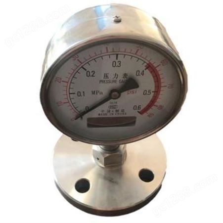 压力表 YTPF-60不锈钢隔膜压力表 数显电接点压力表