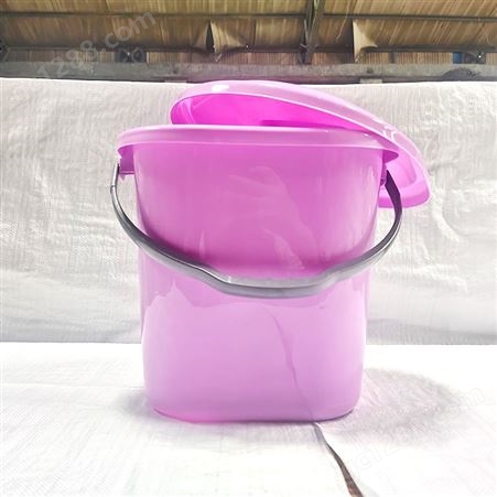 水桶手提带盖塑料桶 家用厨房宿舍储水用 加厚大号洗车多功能家务桶