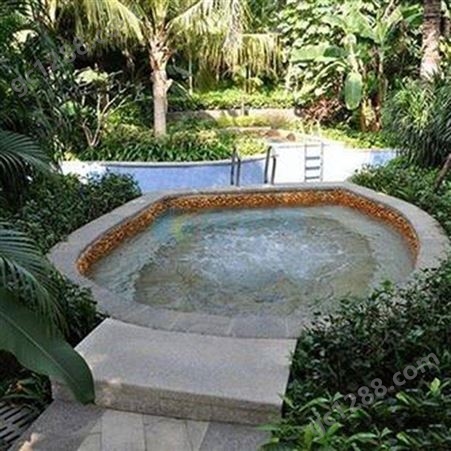 温泉泡池设计施工 温泉泡池设备定制安装厂家 泳池温泉池