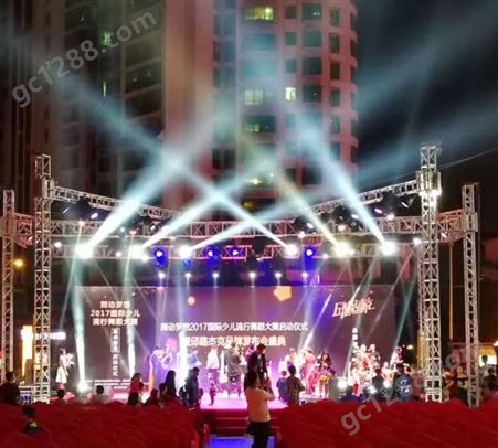 深圳 灯光舞台 庆典舞台布置 舞台音响租赁