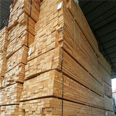 厂家出售建筑木方 房屋屋面支柱木材 地面加固建筑方木