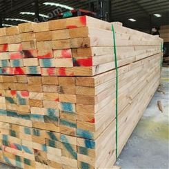 工程建设建筑木方模板 禄森耐磨白松方木规格齐全