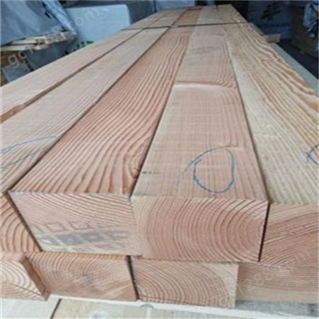 禄森木业 生产加工白松木方铁杉建筑木方 进口落叶松建筑木方厂家直发