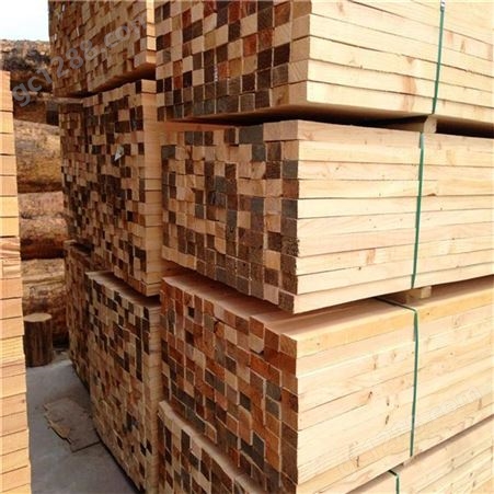 4米5米辐射松建筑木方定制加工 多规格辐射松木方欢迎选购_禄森木业