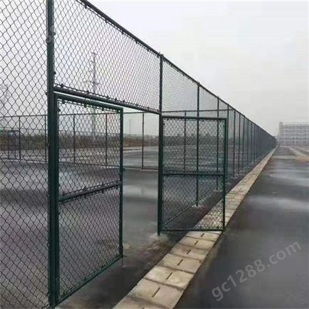 dz5东振日子型4米高球场围网 学校运动场隔离护栏网绿色包塑防撞击