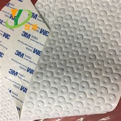 单面3M绒布胶垫 固定防滑绒布胶圈 各种颜色自粘绒布胶片 免费打板