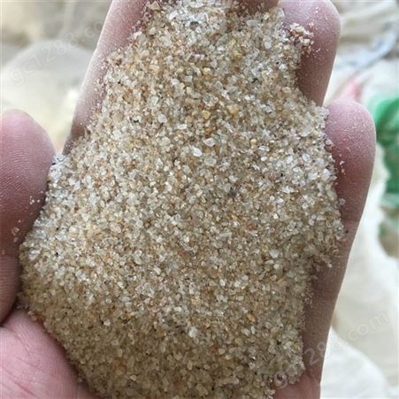 精制石英砂 石英石板材用石英砂 半透石英砂 瓷白石英砂