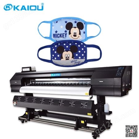 凯讴 写真机喷绘广告机国产单双喷头户内外压电数码打印机WT-1802