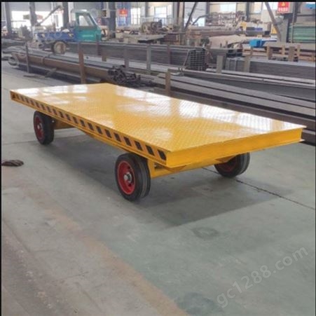 牵引式平板拖车 牵引式平板车 平板拖车运输车 小型拖车 恒升定制