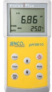 美国JENCO 6810便携式pH/ORP测试仪