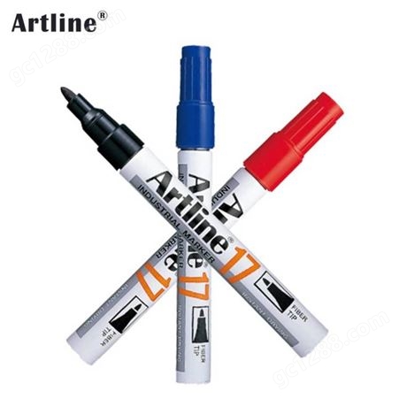 日本旗牌-Artline雅丽工业用记号笔圆头速干标记笔1.5mm线幅EK-17