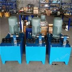 双油路汽油机液压泵 可移动液压泵站 高压电动泵双作用电动液压泵站