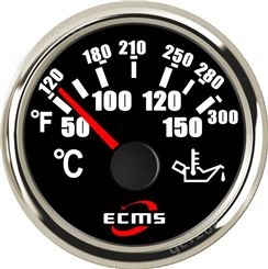 仪创 ECMS 800-00039 改装车用汽车仪表油温表