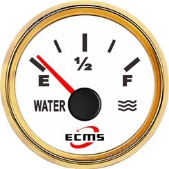 仪创 ECMS 800-00012 船用仪器仪表 游艇水位表 显示水箱液位