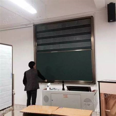 学校书写黑板，广西奥龙美教学磁性黑板定制厂家