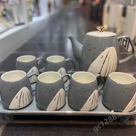 景德镇陶瓷茶杯 定做单位纪念茶杯  亮丽陶瓷
