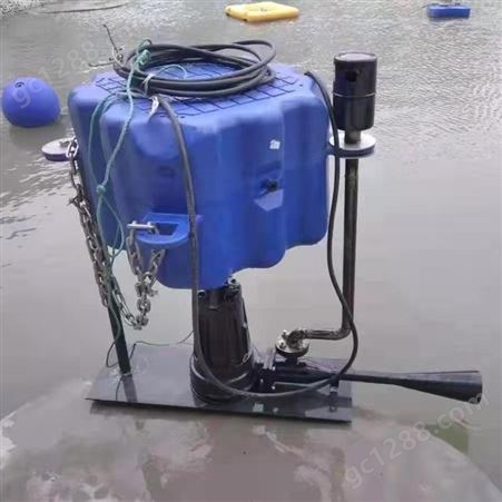 无锡君本QSB5.5型 浮筒式河道整治射流曝气机 河道推流曝气泵 沉水/潜水曝气