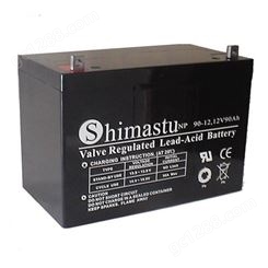 Shimastu蓄电池NP100-12铅酸蓄电池 12V100AH直流屏 机房 UPS电源配套