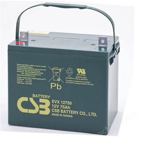 CSB蓄电池EVX12170希世比铅酸蓄电池12V17AH直流屏电梯 UPS电源