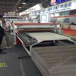 SPC石塑地板生产线PVC卡扣地板机械PVC石塑地板设备生产厂家服务至上