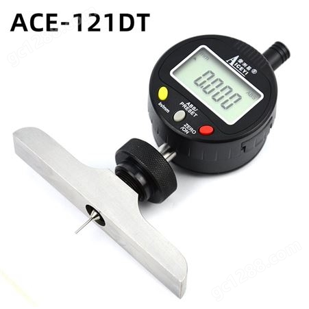 数显深度规ACE-12T数字式孔深度测量仪V-CUT槽深细针小孔深度计