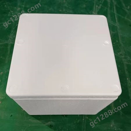 苹果桃子四宫格水果箱 白色加厚泡沫箱 包装精美