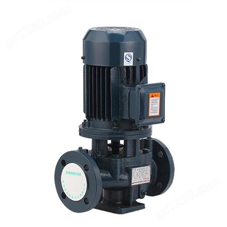 SHIMGE新界管道泵SGL65-200A立式7.5kw冷热水增压循环泵