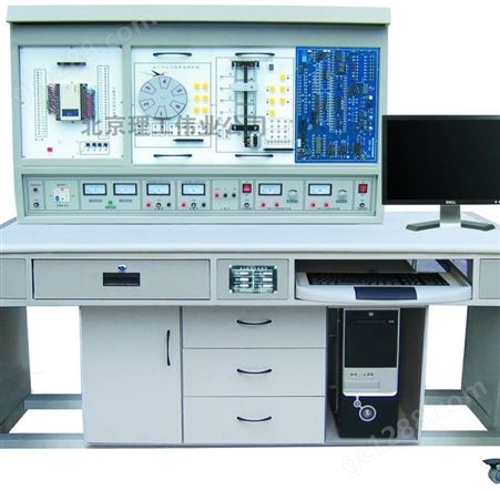 网络型PLC可编程控制器变频调速电气控制及单片机开发系统实训装置